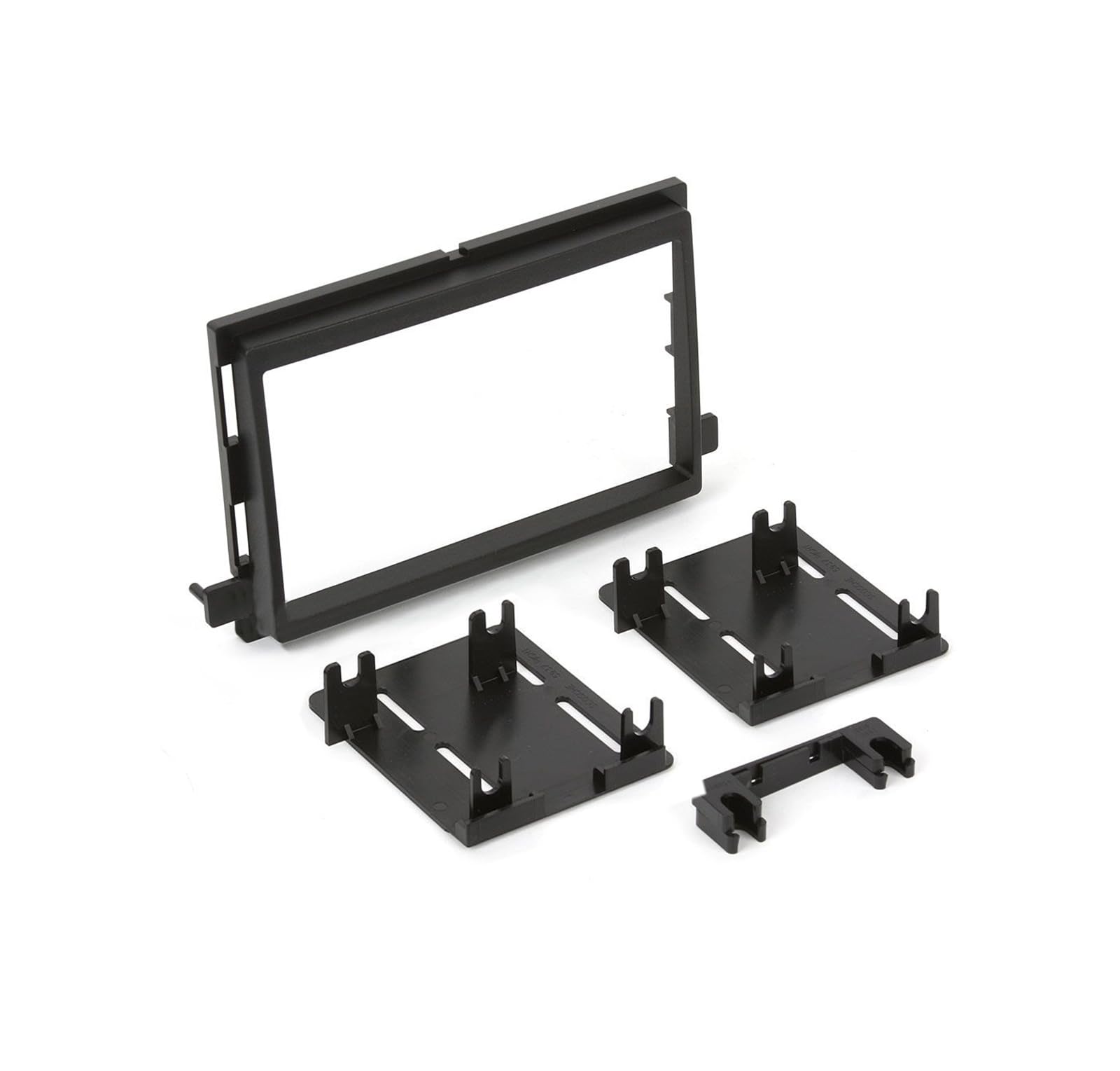 Scosche ICFD6BN Double DIN Radio Install Dash Kit Compatible with Select 2007 14 Ford and & Mercury Vehicles with Premium Sound   Complete Car Stereo Installation Kit   See Vehicle Fit Guide in Images