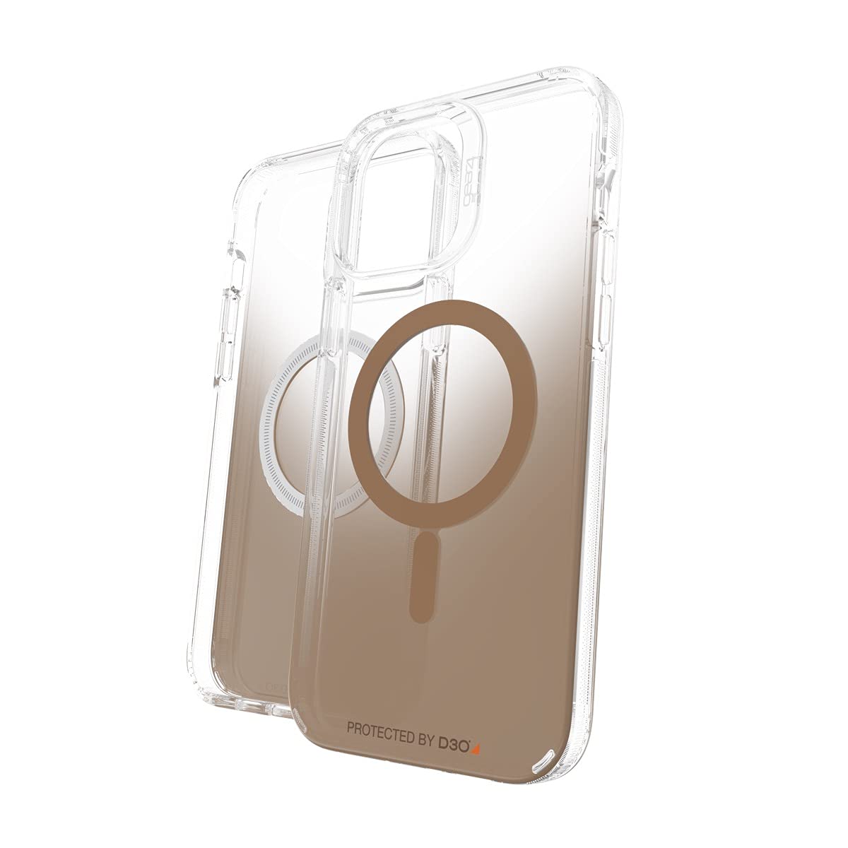 Gear4 Zagg Milan Snap Case   Magsafe Compatible Clear Case With Beautiful Detailing   For Apple Iphone 13 Pro Max   Gold,7020082