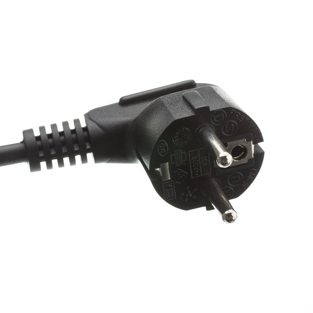 CableWholesale European Computer/Monitor Power Cord, Europlug or CEE 7/16 to C13, VDE Approved, 6 Foot
