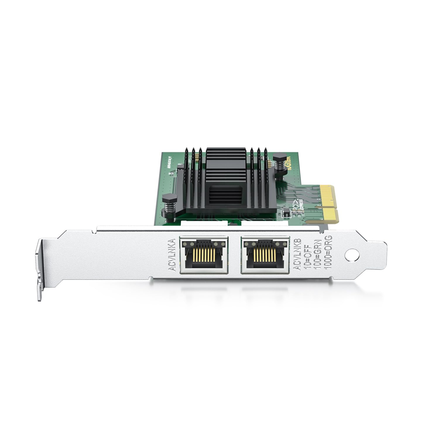 Dual Port Pcie X4 Gigabit Ethernet Converged Network Adapter (Nic) With Intel 82576 Chipset, Compare To Intel E1G42Et, Dual Copp
