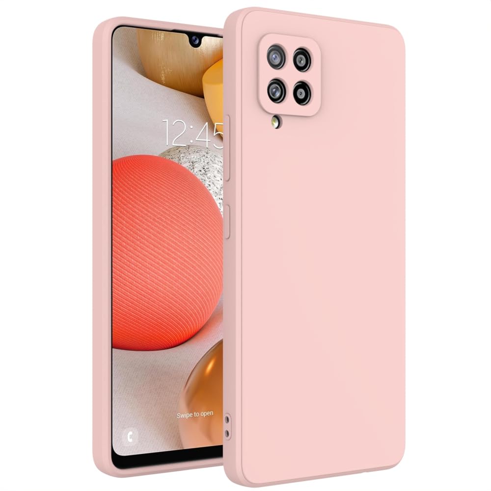 Wogroo For Samsung Galaxy A42 Case Pink, Scratch Resistant With Soft Touch, Slim Thin Phone Cover For Samsung Galaxy A42