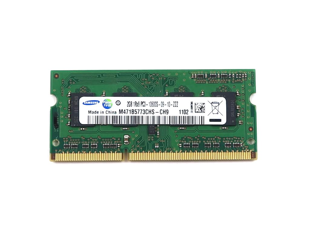 Samsung M471B5773Chs Ch9 Pc3 10600 2Gb Ddr3 Sodimm Memory