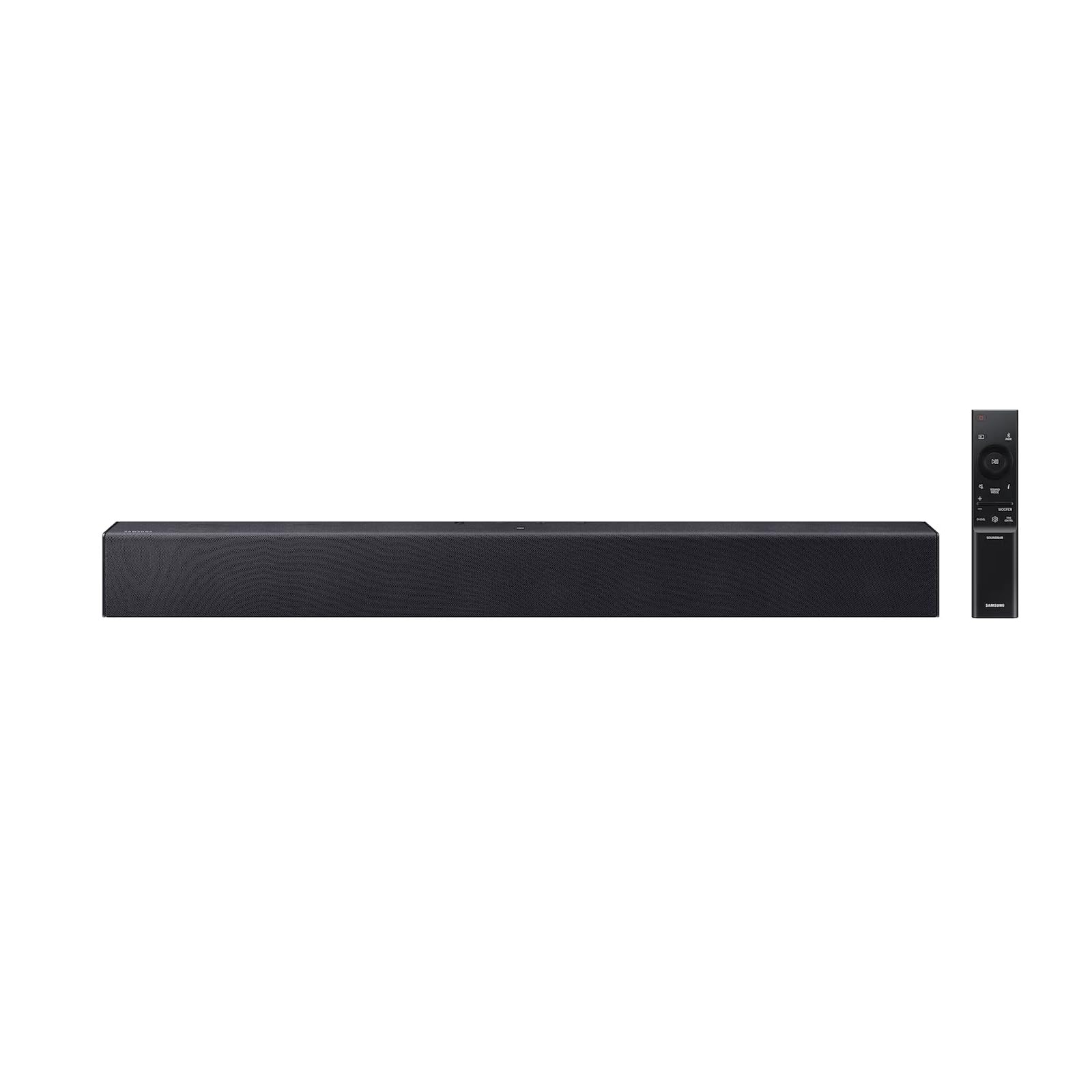 Samsung B-Series Sound Bar for Smart tv, HW B400F 2.0 ch Soundbar with Built in Subwoofer (2025 Model) One Remote Control, Surro