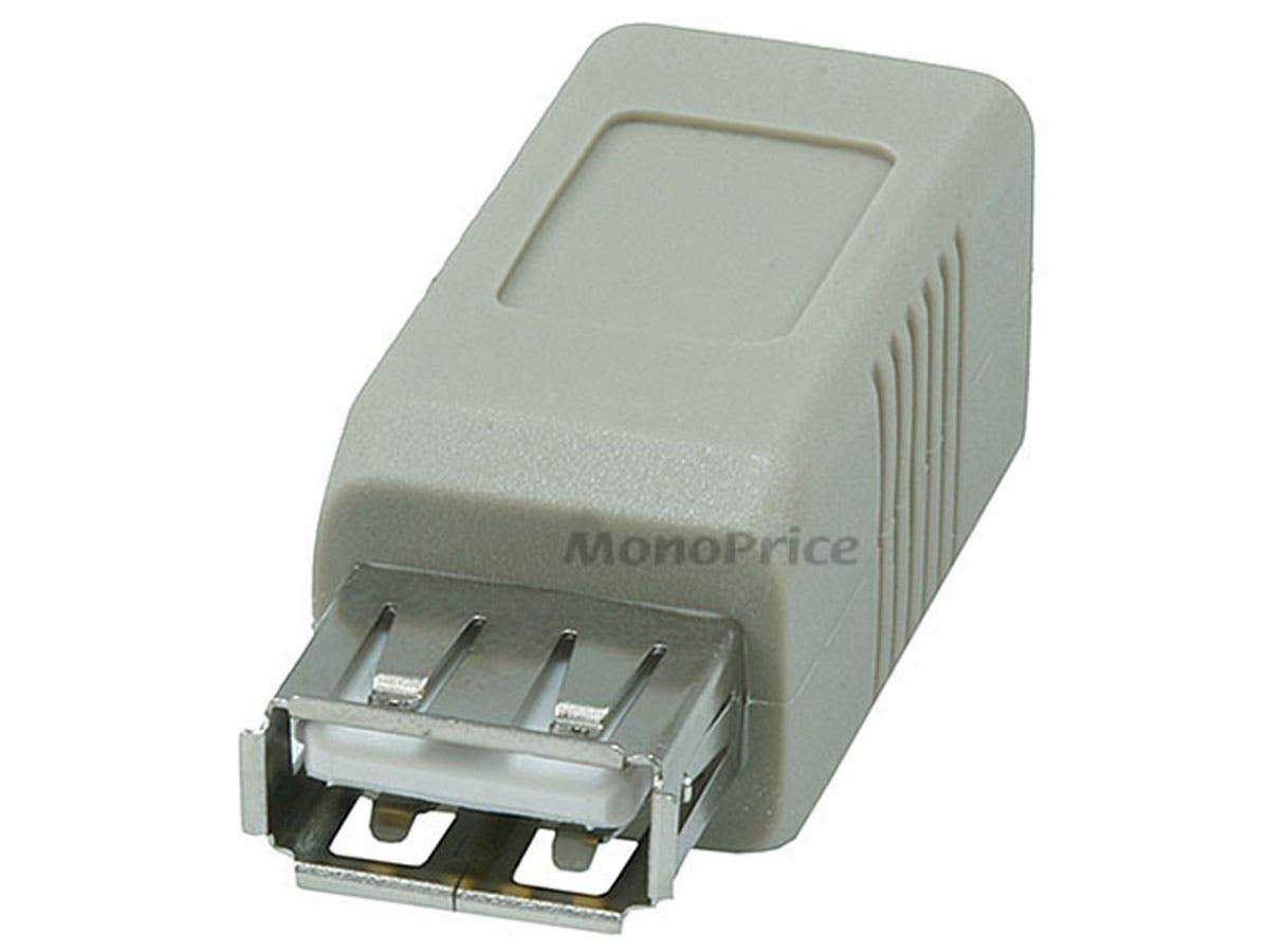 Monoprice Usb 2.0 A Female/B Female Adaptor (100365)