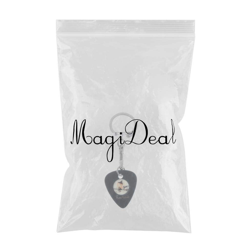 Zoomella Guitar Bass Plectrum Luminous Keychain Key Fob Picks Girl|Musical Instruments & Gear |Other Guitar Parts