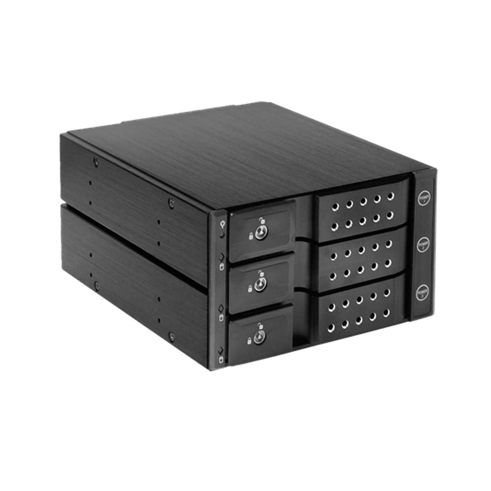 Istarusa Bpn De230P Black 2X5.25 To 3X3.5 Hdd 12G Rack With Independent Power Switch