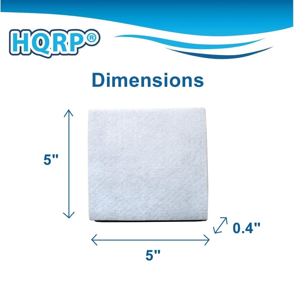 Hqrp 4 Pack Foam Filter Compatible With Kenmore 86883 Fits 116.21714, 21714, 116.21514, 21514, 116.21614, 21614, 116.23613, 2361