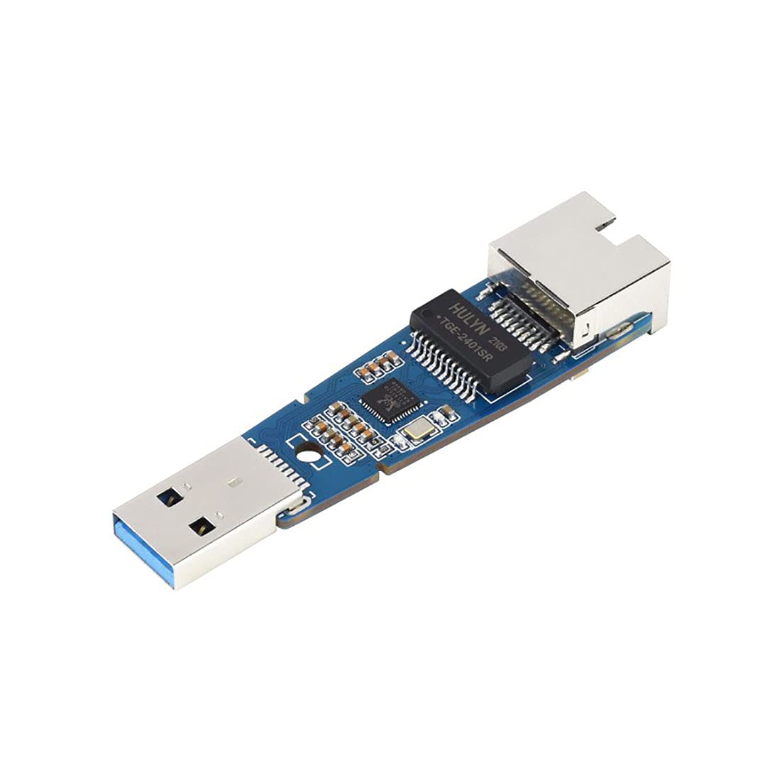 Usb 3.2 Gen1 To Rj45 Gigabit Ethernet Converter, No Need Driver,Plug And Play,Multi Systems Compatibility