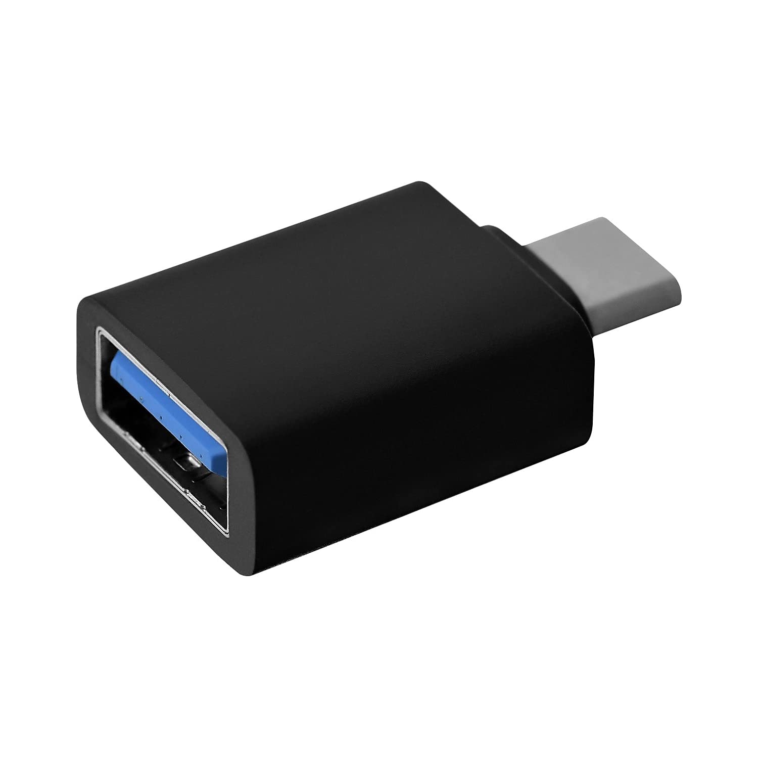 V7 Usb C To Usb A Adapter, Black Thunderbolt 3 Compatible Usb C Adapter, Mac, Pc, Android   V7U3C2A Blk 1N