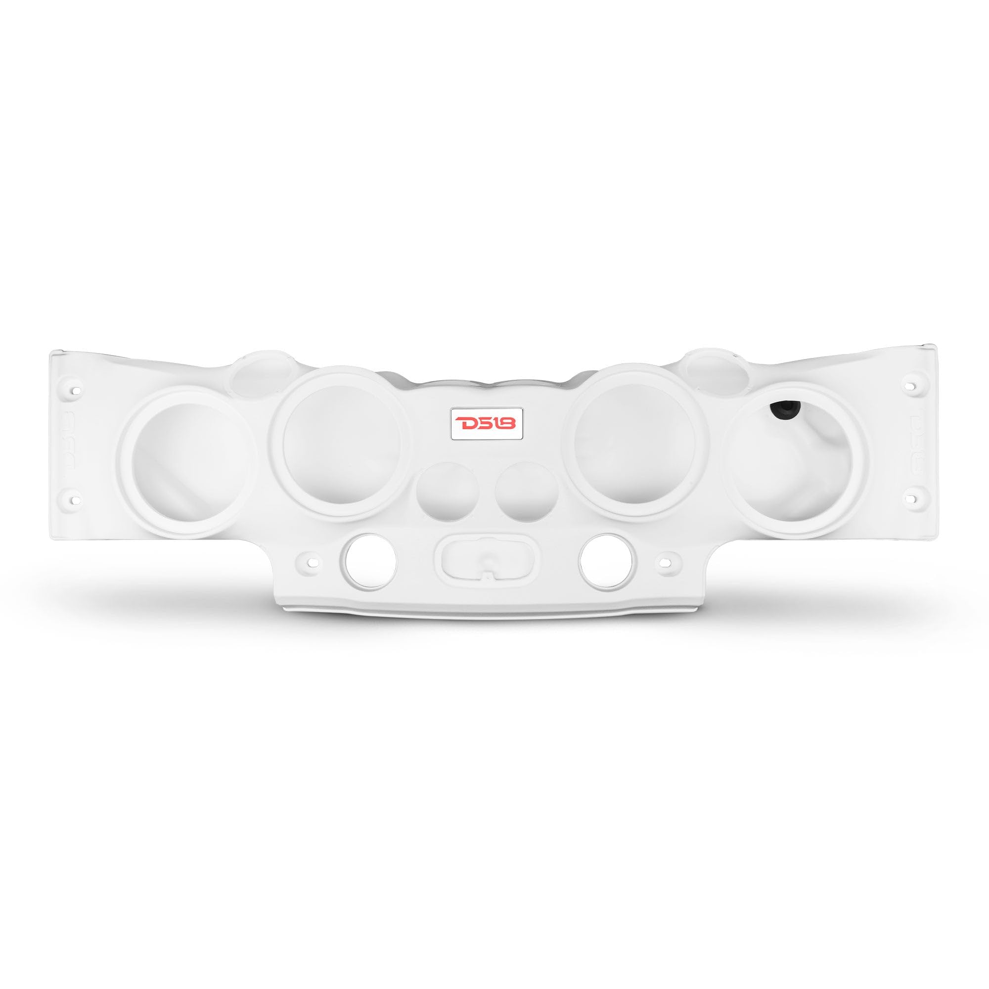 DS18 JK-SBAR/W White Jeep Wrangler Overhead Soundbar for JK & JKU 2007-2017 Will Accommodate 4 x 8-inch Speakers, 4 x 1.75-inch