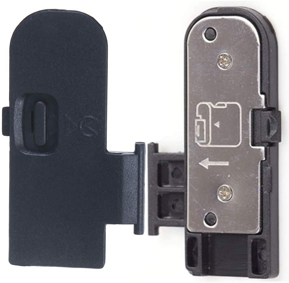 Dromirow Battery Door Cover Lid Cap Replacement Repair Part For Repair Nikon D5100Slr Digital Camera Repair Part (2Pcs)