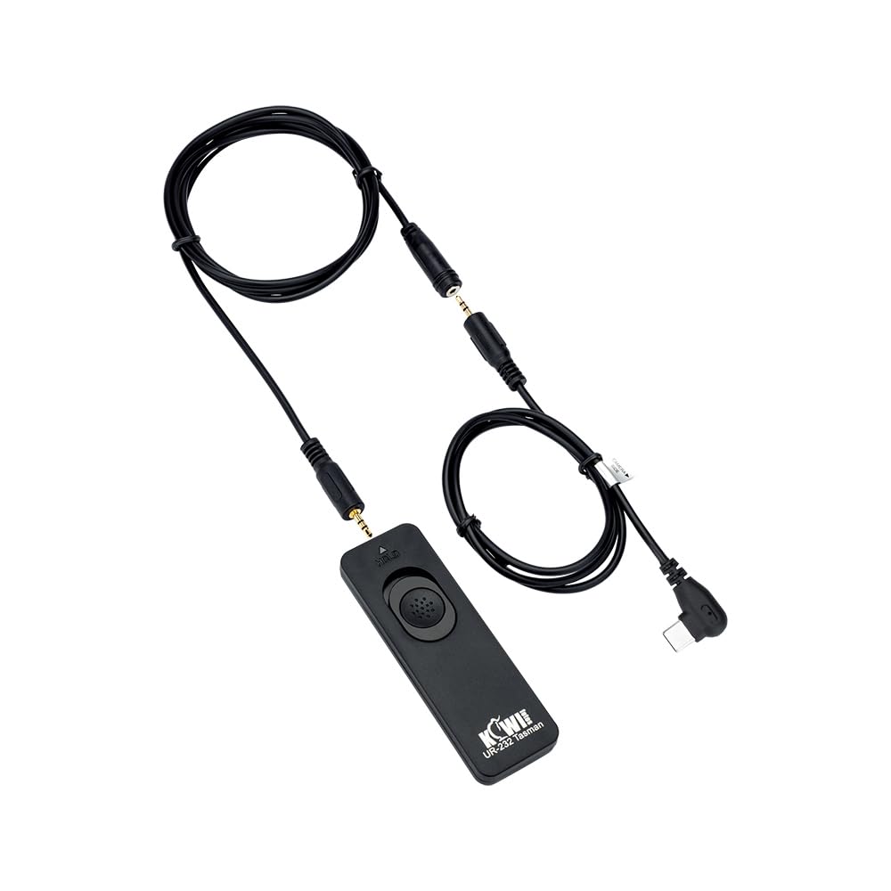 Kiwifotos Remote Control Shutter Release Cord For Panasonic Lumix S9 G100D Cameras, Cable Length 6.56Ft, Remote Switch For Long 