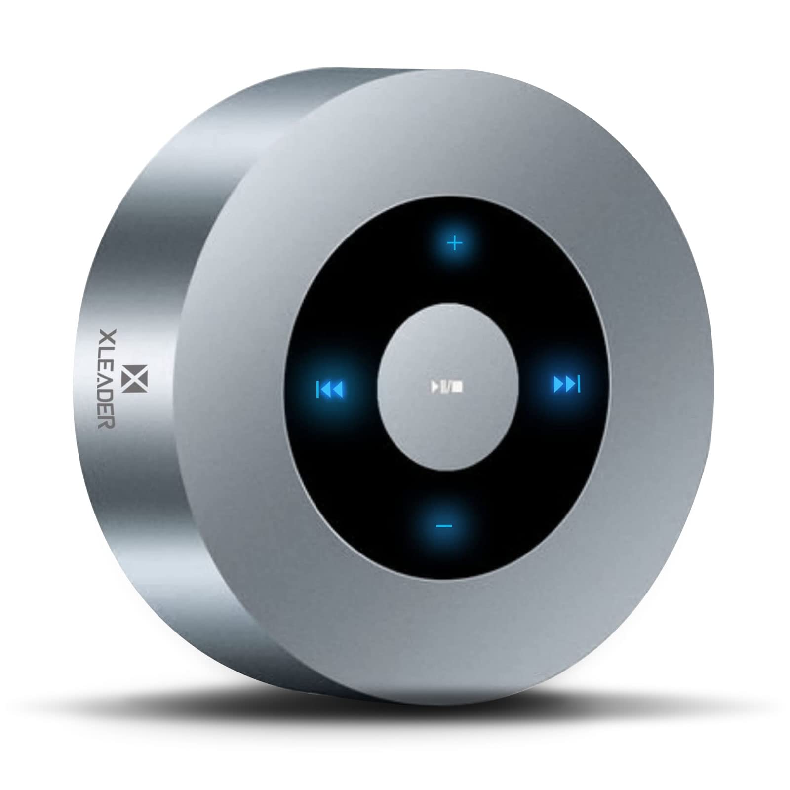 Xleader Travel Case Packed, Upgraded, Bluetooth Wireless Speaker, Custom Bass Radiator, Led Touch Design, Tiny Pocket Speaker, M