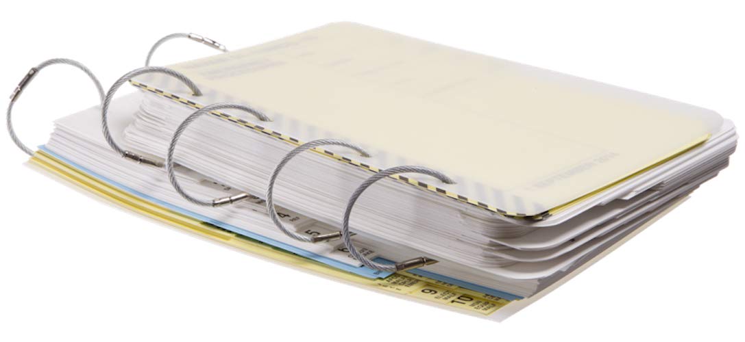 Aeroflex   6'' Steel Checklist Ring (Pack Of 5)   1.91'' Diameter