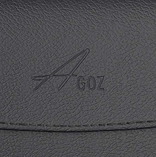 Agoz Premium Leather Pouch Case For Lg K10, Lg Premier Lte L61Al L62Vl, Premier Pro L413Dl, Holster With Belt Clip & Belt Loops