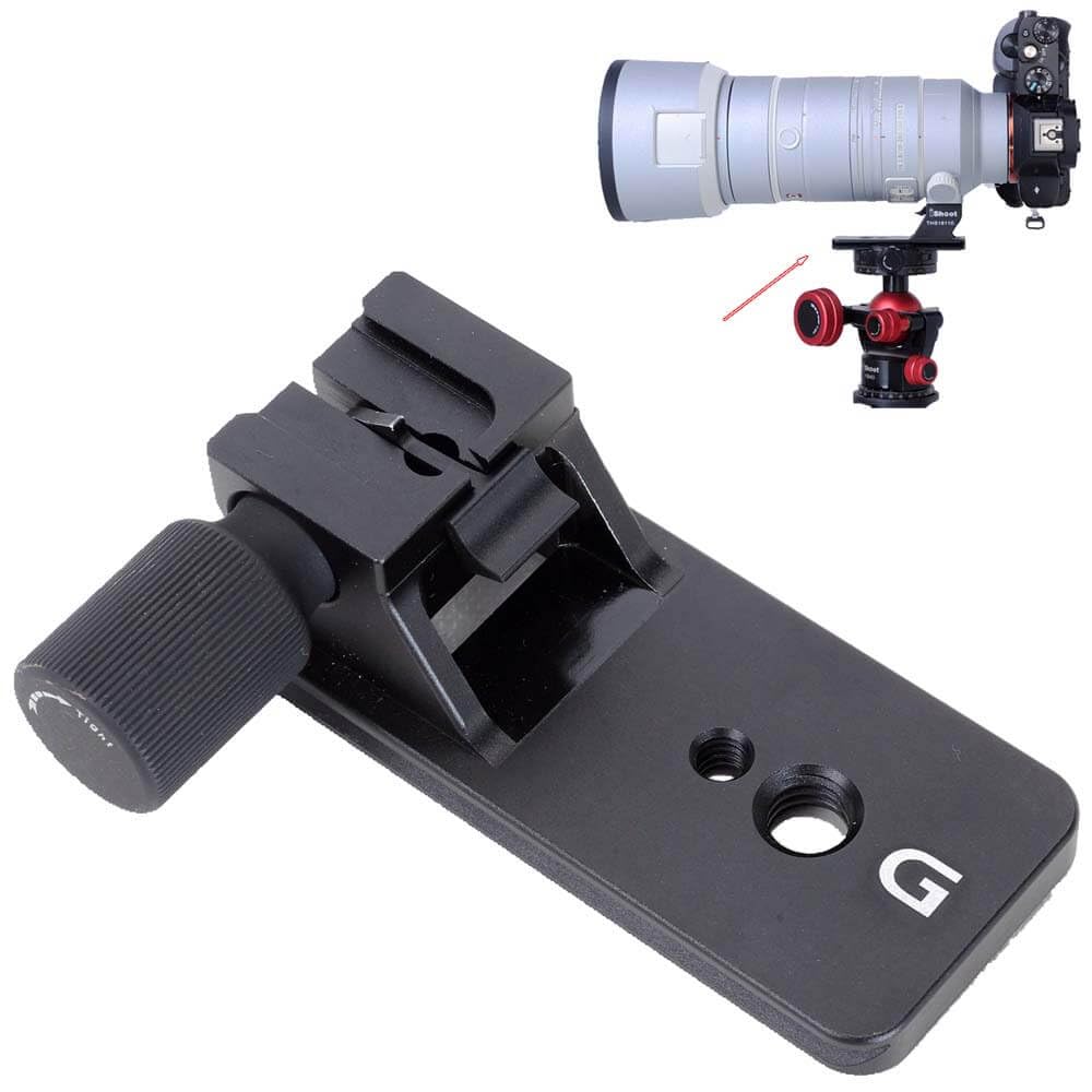 Ishoot Lens Collar Foot Tripod Mount Ring Base Compatible With Sony Fe 100 400Mm F/4.5 5.6 Gm Oss, 70 200Mm F/2.8 Gm Oss & Ii, E