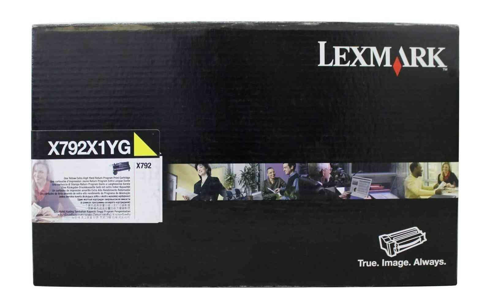 Lexmark X792X2Yg X792X1Kg Toner