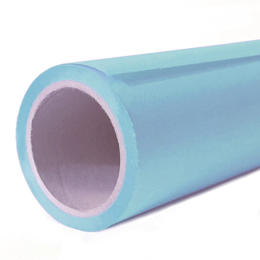 Yizhily Seamless Photogrphy Background Paper, Paper Backdrop Roll for Photoshoot, 82  x16 , Sky Blue