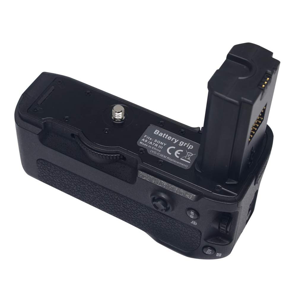 Mcoplus Professional Vertical Battery Grip Extension As Vg C3Em Replacement For Sony A9 A7Iii A73 A7Riii A7R3,Hold 1 Or 2 Np Fz1