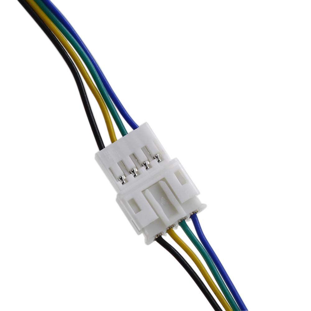 Gennel Graphics Card Pwm 4 Pin Extension Power Cable, Gpu Vga Video Card Fan Adapter Connector