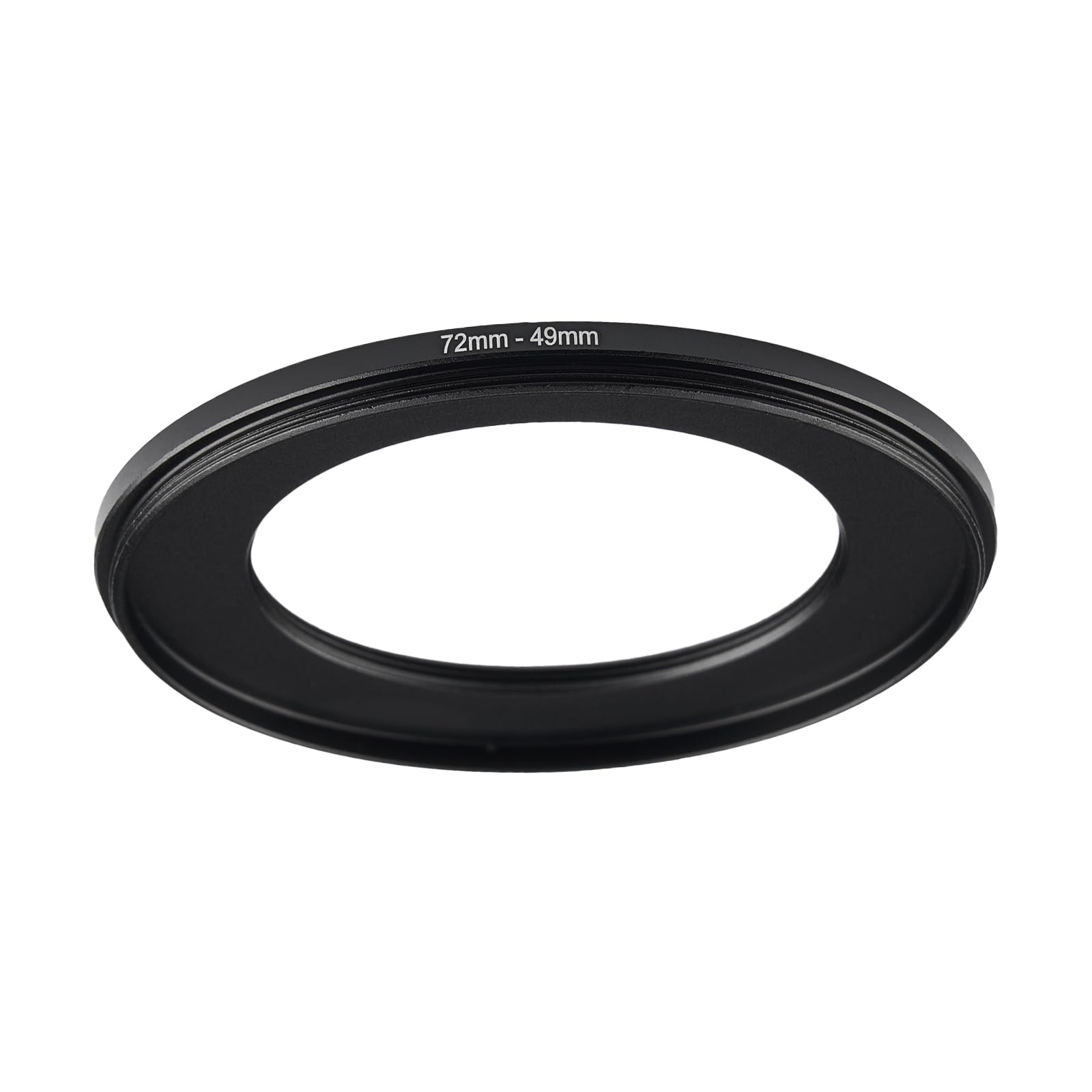 72Mm To 49Mm Step Up Adapter Rings Filter Adapter Black Metal Step Down Filter Ring Adapter Compatible With All Brand Uv Cpl Nd