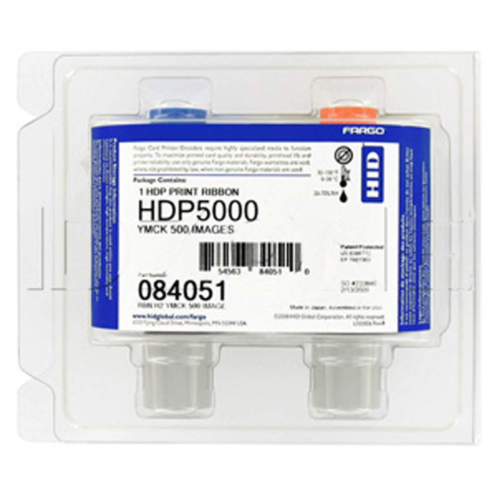 Genuine Fargo Ymck Color Ribbon For Hdp5000 Model Printer 84051