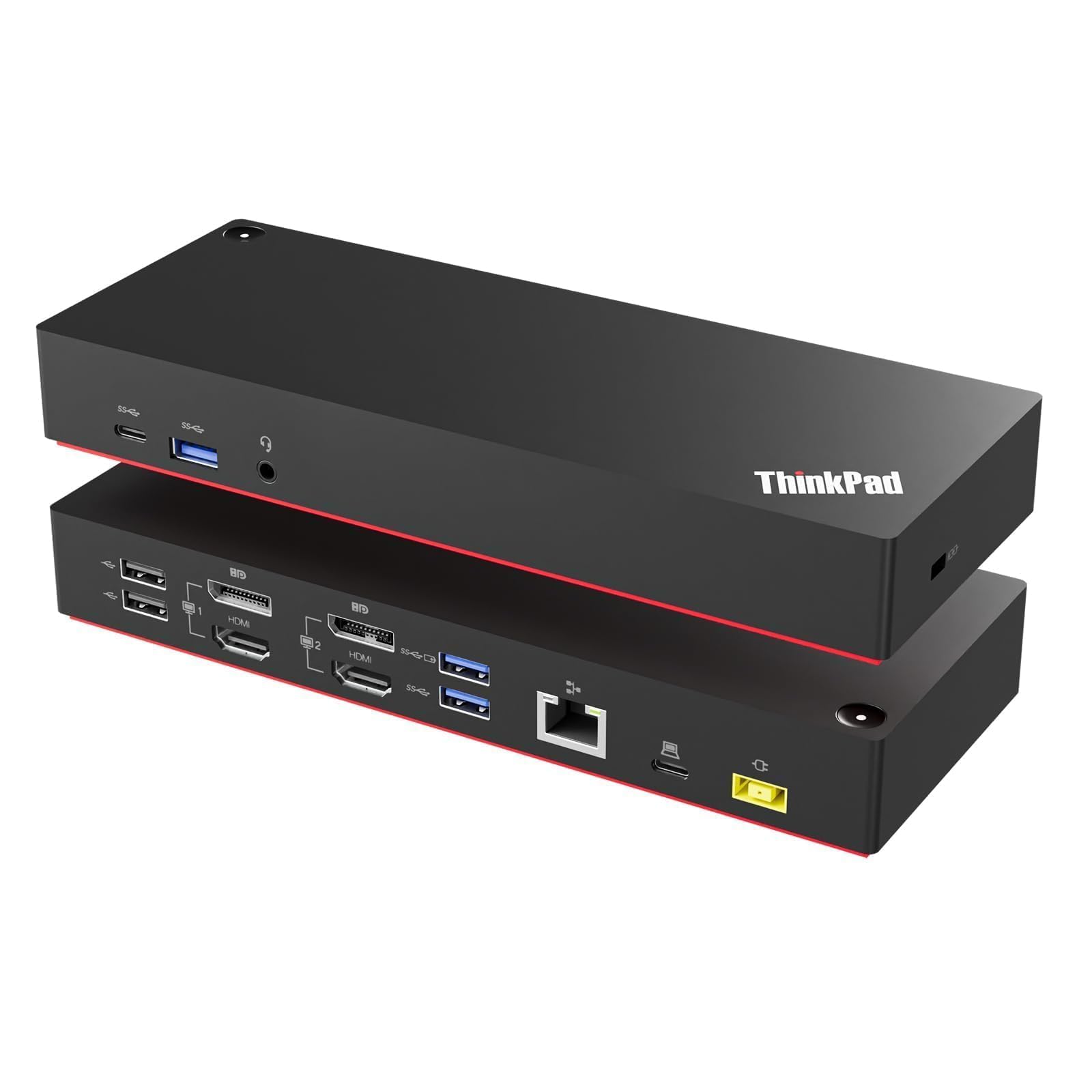 ITSPWR Bundle for ThinkPad 40AF0135 Universal Hybrid Docking Station, Dual Monitor, 1xHDMI Cable and ITSPWR 50 Cable Ties