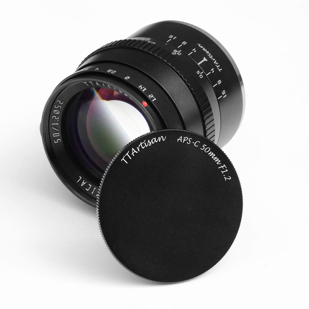 Ttartisan 50Mm F1.2 Aps C Manual Focus Lens For Fuji X Mount Camera Like X A1 X A10 X A2 X A3 X A5 X A7 X M1 X M2 X H1 X T1 X T10 X T2 X T20 X T3 X T4 X T100 X T200 X T30 X Pr01 X Pr02 X Pr03 X E1