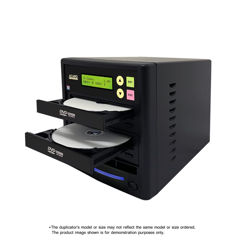Acard Technology 1 To 1 24X Burner Cd Dvd Duplicator Standalone Tower Using Acards Native Sata Controller Technology
