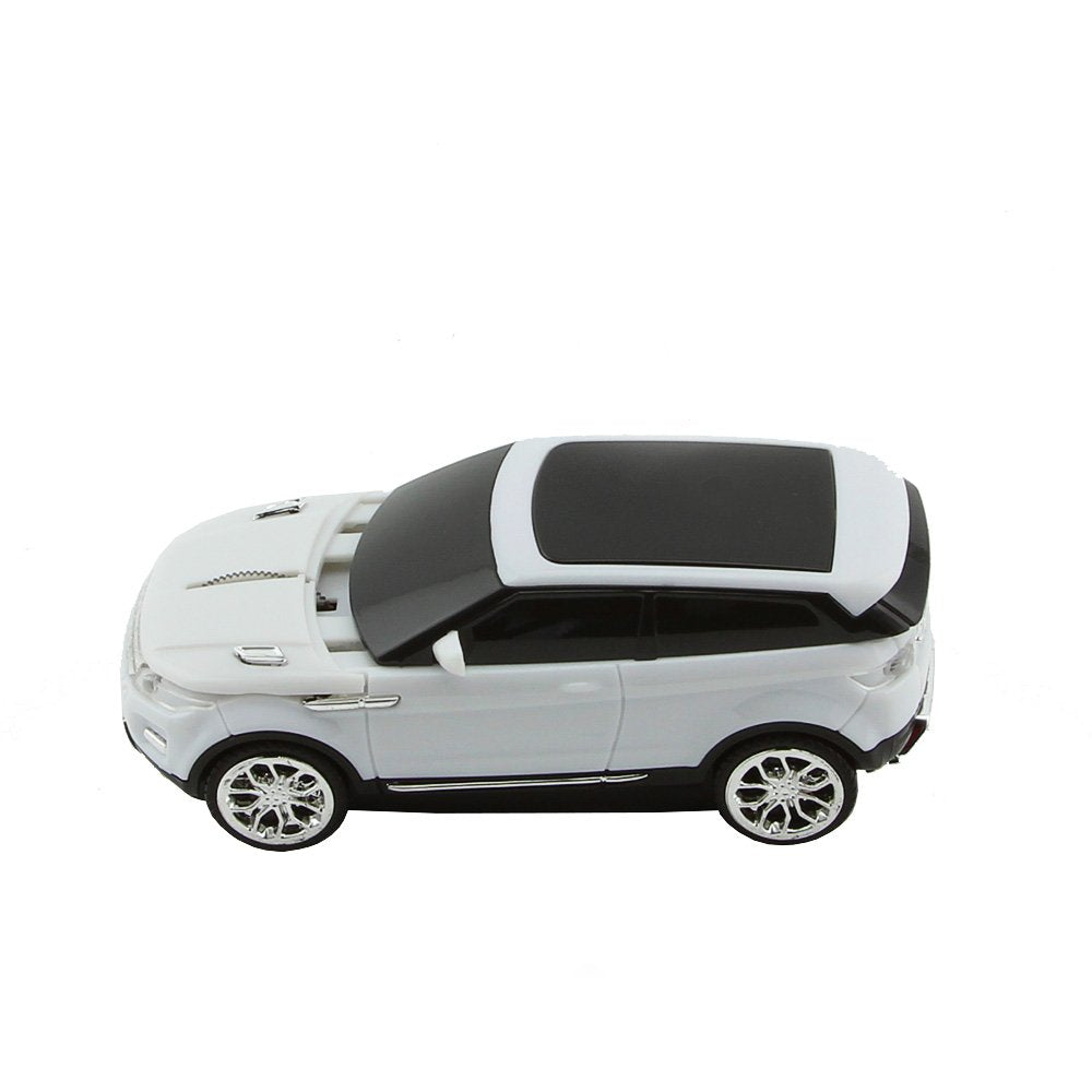 3C Light Car Mouse Wireless 2.4Ghz Cool Sport Suv Car Shape Mouse Optical Mice 1600 Dpi With Usb Receiver Suitable For Pc/Comput