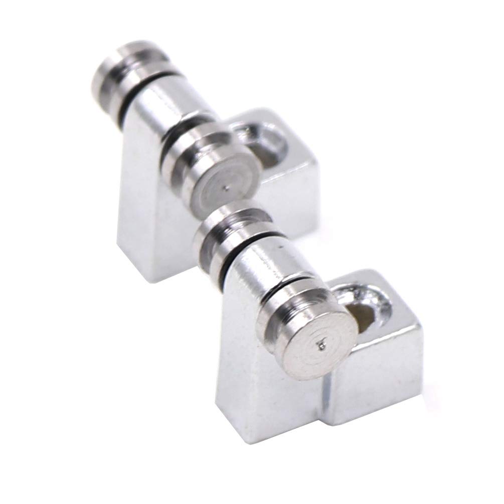 Disens Set Of 2 Roller String Tree Roller String Guides Retainer For Electric Guitars   Perfect For Stratocaster And Telecaster