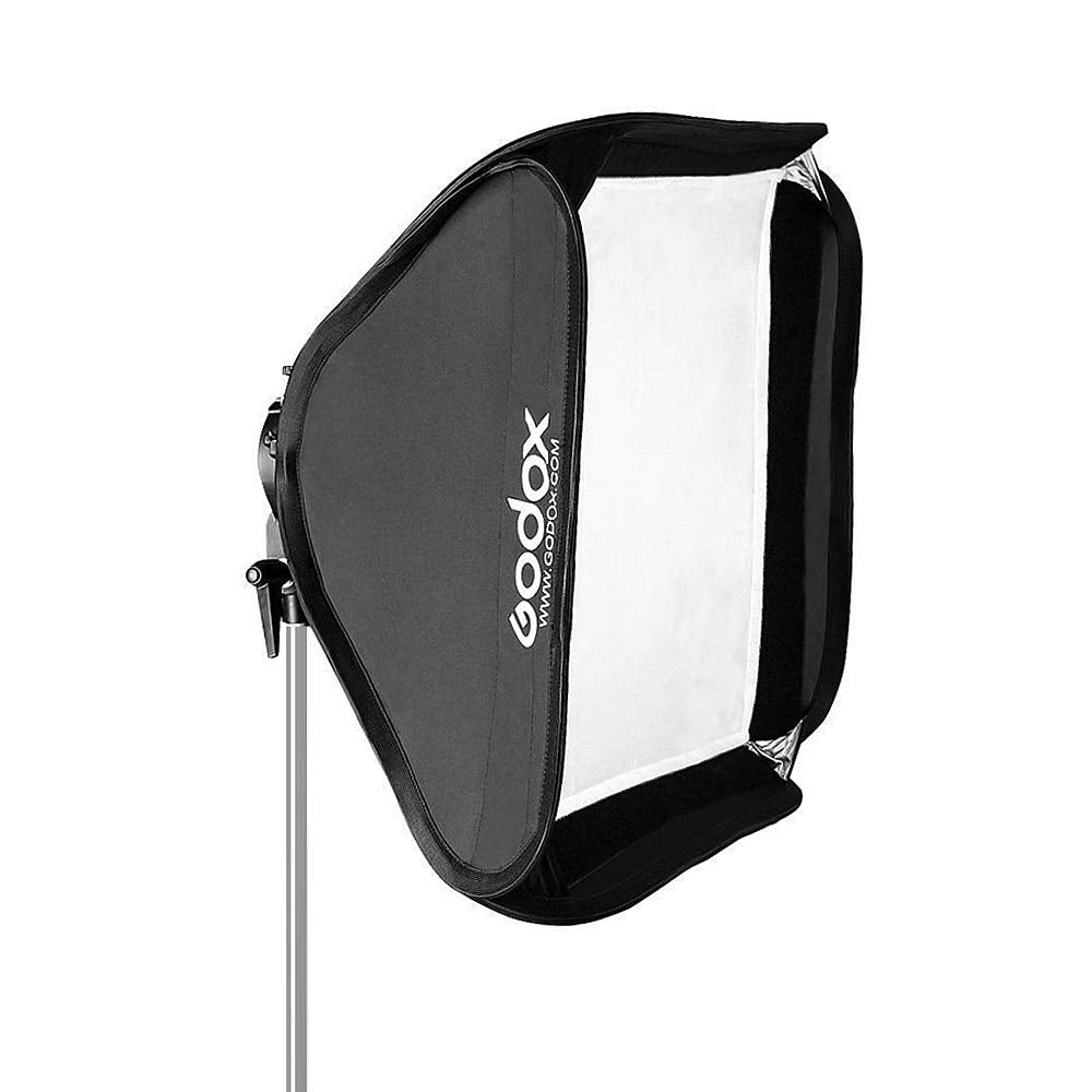 Godox 24''X 24'' 60Cmx60Cm Foldable Universal Softbox With S Type Speedlite Bracket For Flash Bowens Elinchrom Mount Accessories
