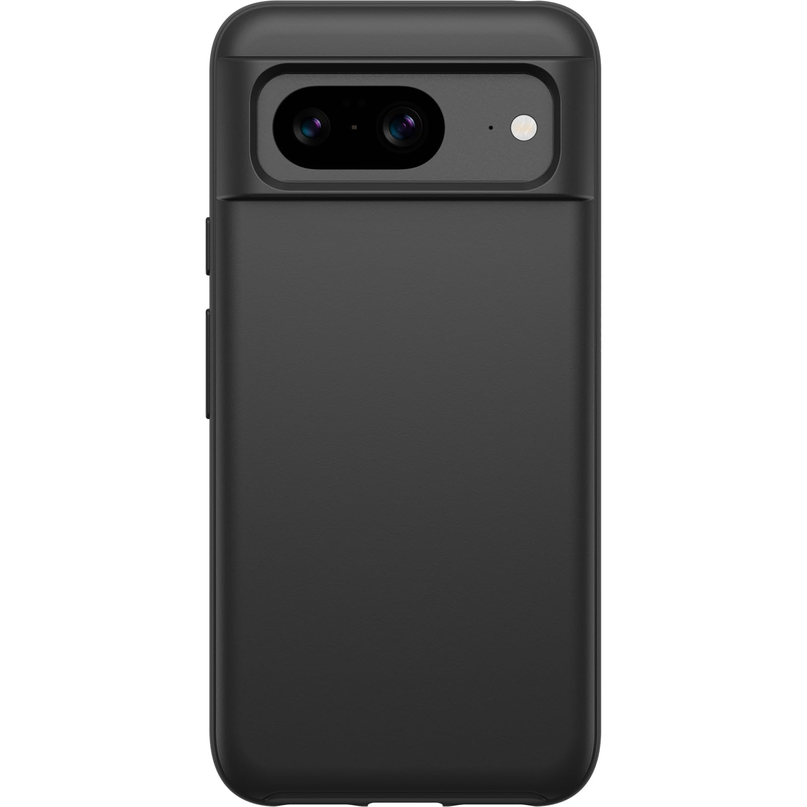 Otterbox Google Pixel 8 Symmetry Series Case   Black, Ultra Sleek, Wireless Charging Compatible, Raised Edges Protect Camera & S