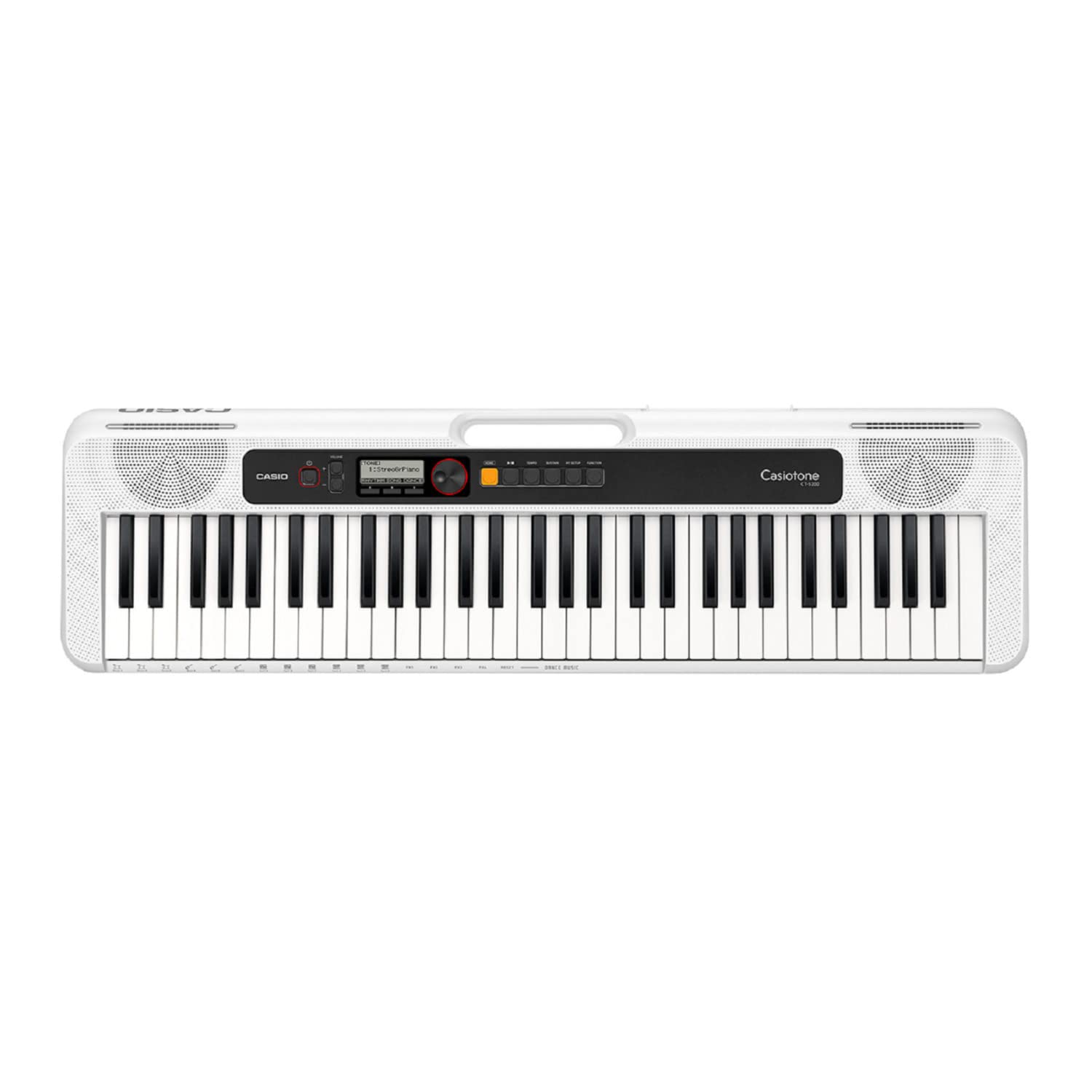 Casio Casiotone Ct S200We 61 Key Portable Keyboard (White)