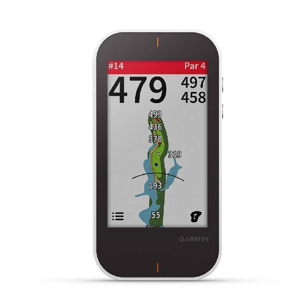 Garmin Approach G80, All-in-One Premium GPS Golf Handheld with Integrated Launch Monitor, 3.5 Touchscreen, Black/White