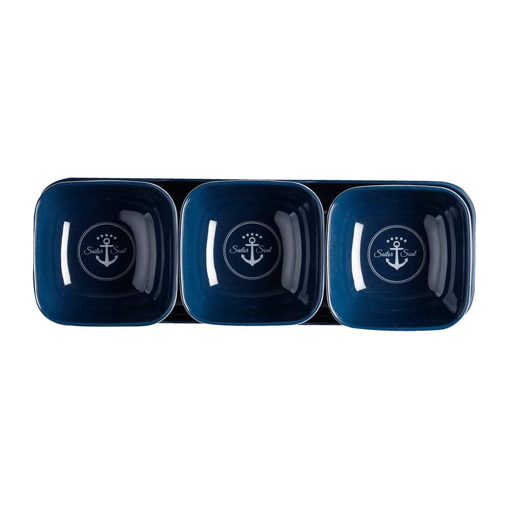 Marine Business Melamine Snack Set - Sailor Soul - Set Of 4,WBAUVB0C82X45DL