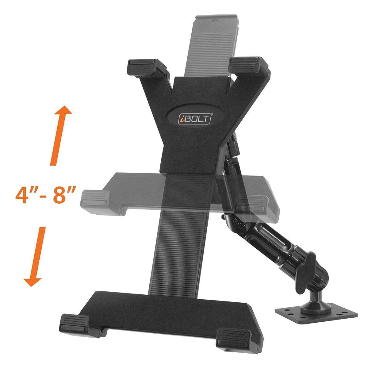 Ibolt Tabdock Fixedpro 360 -Heavy Duty Metal 8 Multi-Angle Drill Base Mount For All 7 - 10 Tablets (Ipad, Nexus, Samsung Tab) Fo