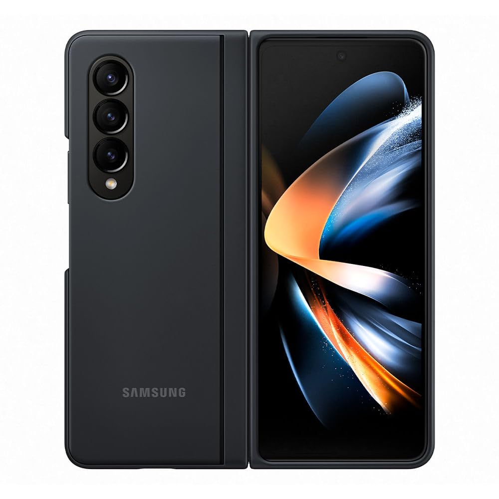 Samsung Galaxy Z Fold4 Slim Standing Silicone Cover EF-MF936CBEGWW Black
