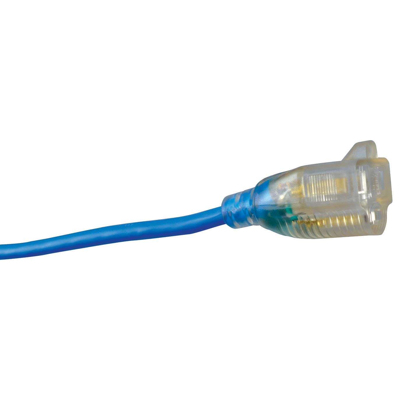 Southwire Coldflex Light Duty Extension Cord, 25Ft, 16 Gauge, 3 Conductor, Cold Weather Cord, Blue, 2367Sw8806