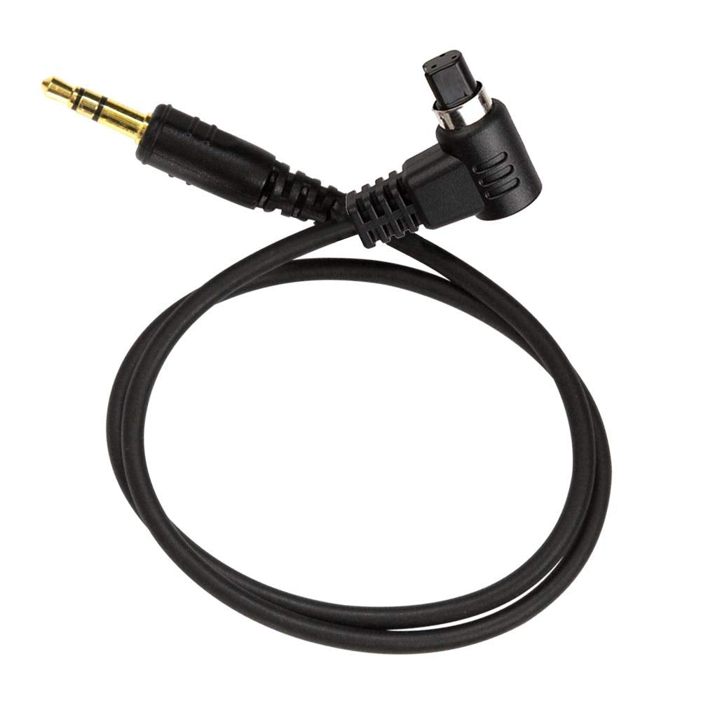 Pixel 3.5mm-N3 Camera Shutter Connecting Cable Cord Compatible for for Canon EOS 5D, 5D Mark II, 5D Mark III, 6D, 7D, 7D Mark II