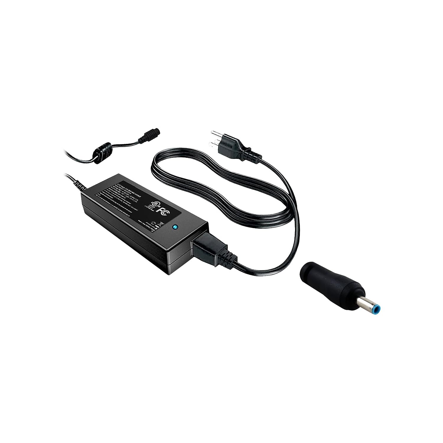 BATTERY TECHNOLOGY H6Y89UT#ABA-BTI 65W Desktop ac Adapter for HP, Black