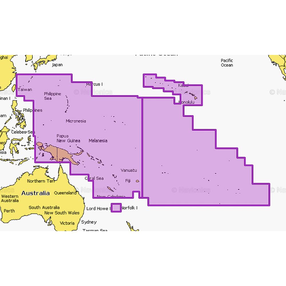 Navionics Napc014L - Pacific Islands - Navionics+,WBEEAB0CPSFRVXC