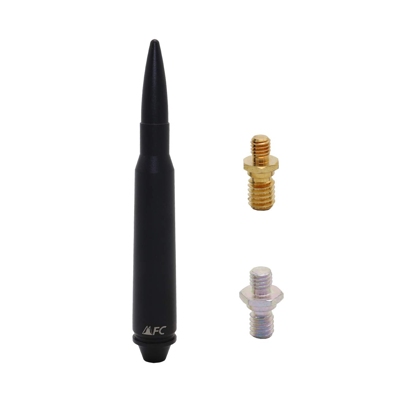 5.7'' Black Antenna Heavy Gauge Billet Aluminum Aerial Replacement Compatible With For Jeep Wrangler Jk Jl Tj Gladiator Jt 1997