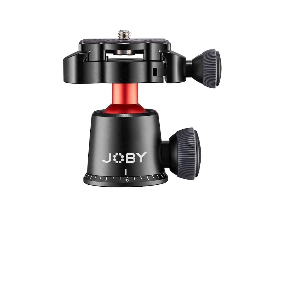 JOBY BallHead 3K PRO, Ball Head for Mirrorless Cameras, Aluminium, Made in Italy,Compatible with the GorillaPod 3K Stand, for De