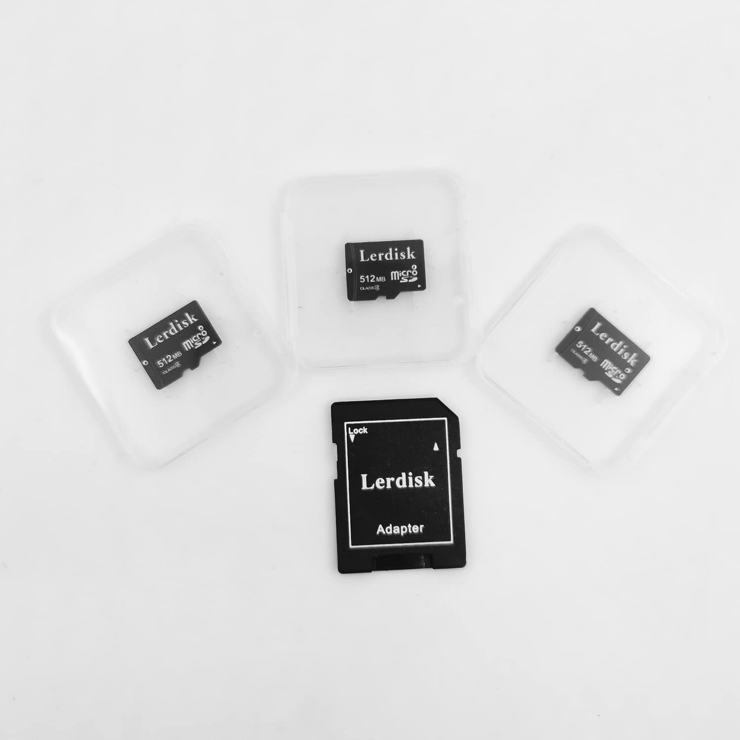 Lerdisk Factory Wholesale Micro Sd Card 512Mb Pack Of 3 In Bulk Small Capacity For Small Files Only,Not Suitable For Camera,Phon