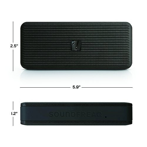 Soundfreaq Pocket Kick, Sfq 10: Portable Wireless Bluetooth Speaker & Speakerphone, With Built In Microphone, Rechargeable Batte