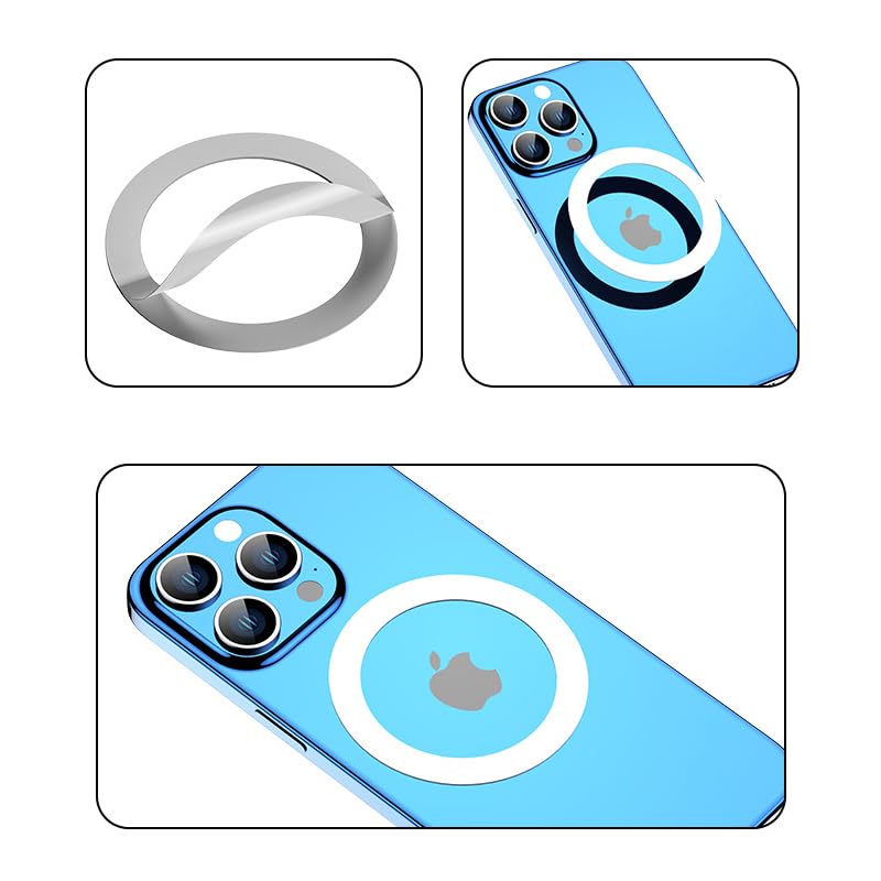 Recdec For Magsafe Car Mount Phone Holder Replacemet Magnetic Stand Base With 17Mm Ball Joint Socket For Mag Safe Iphone Andriod