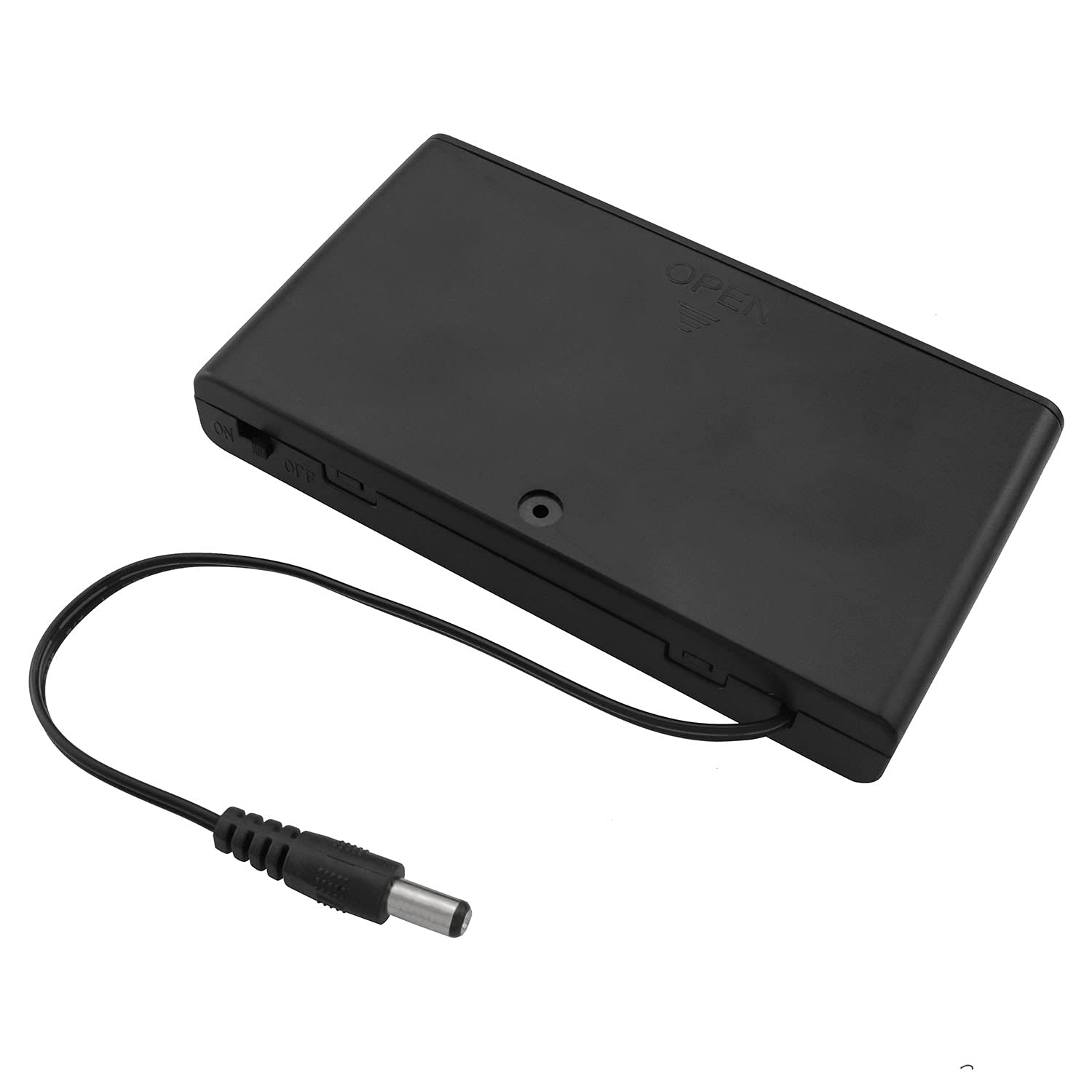 Zzlzx 1Pc Male Connector 8 Cell Battery Box Socket Connector, 8X1.5V 12V Dc Battery Holder Case Box Male Connector With Wired On