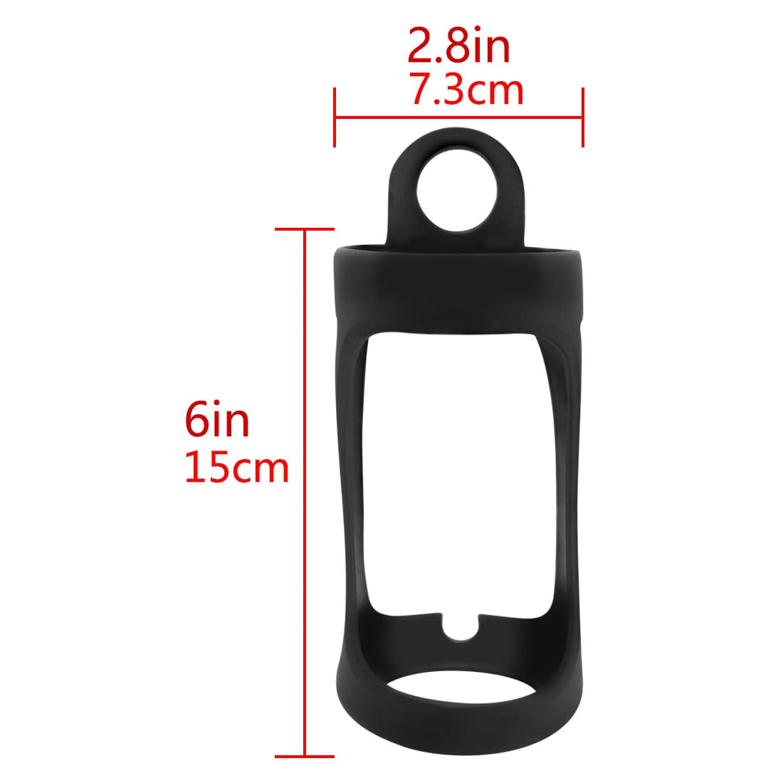 Geekria Silicone Speaker Case Cover, Compatible With Bose Soundlink Revolve Case, Protective Waterproof Soft Skin, Replacement B