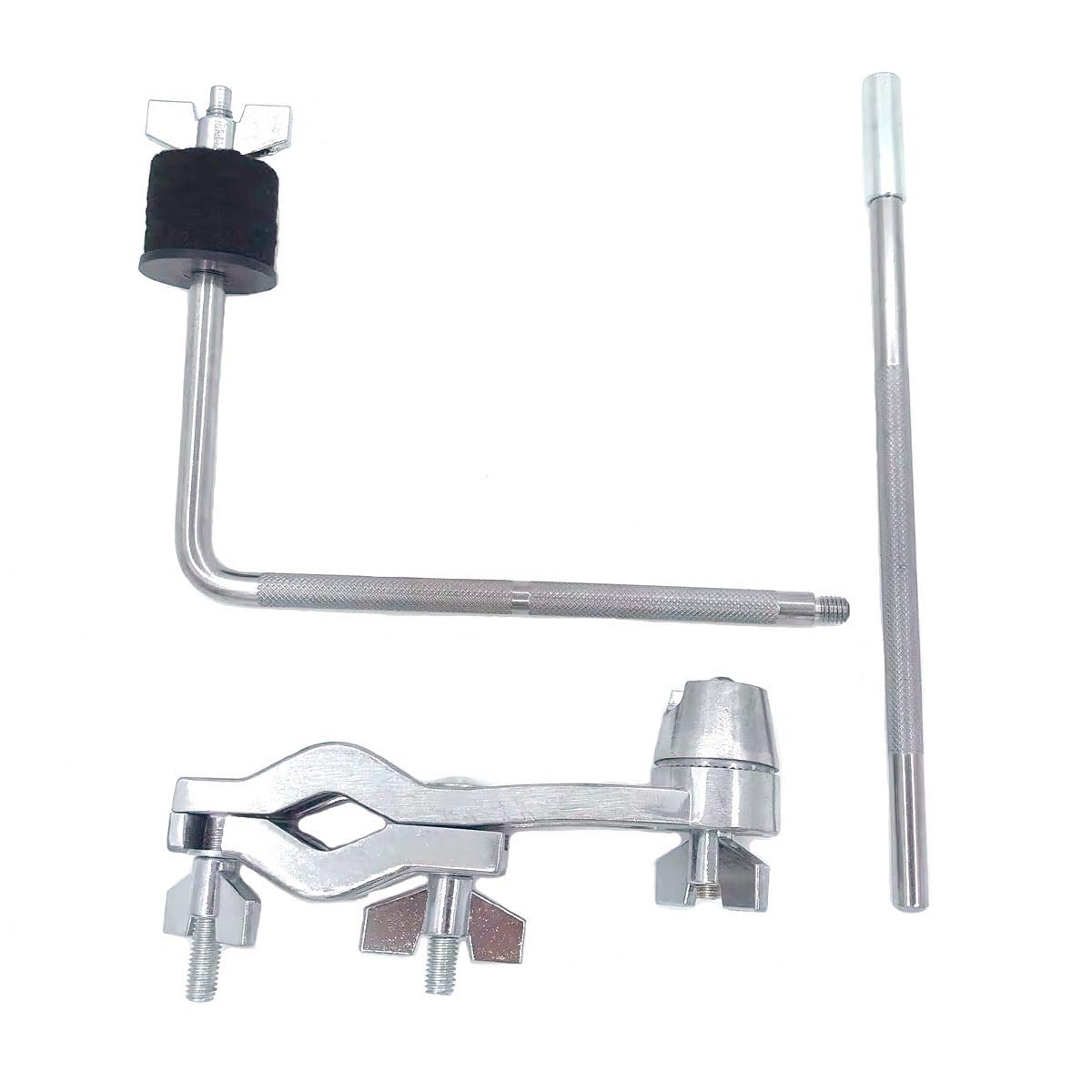 Tuoren Cymbal Boom Arm With Clamp Removable Extension Rod, 16.5Inch Long Cymbal Stand Boom Arm Clamp Portable Drum Cymbal Stand